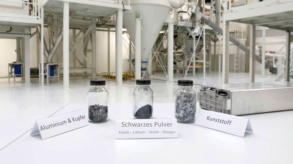Raw Materials From Recycled Batteries